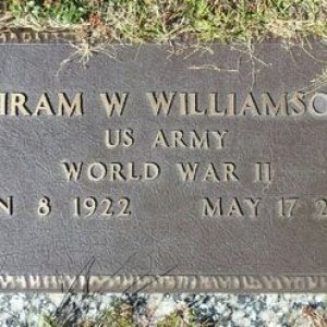 Hiram W. Williamson (grave)