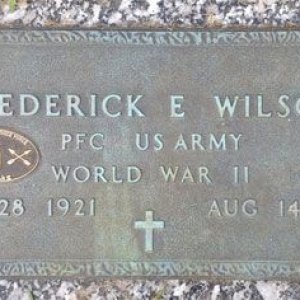 Frederick E. Wilson (grave)