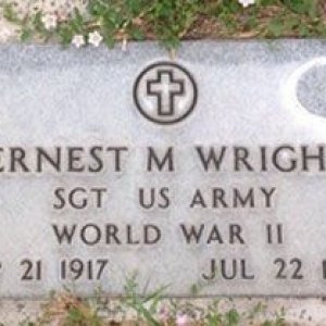Ernest M. Wright (grave)