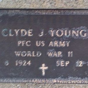 Clyde J. Young (grave)