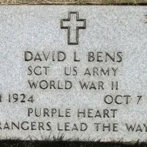 David L. Bens (grave)