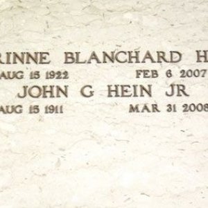 John G. Hein,Jr (grave)