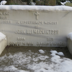 J. Mackintosh (grave)