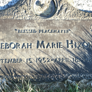 D. Hixon (grave)