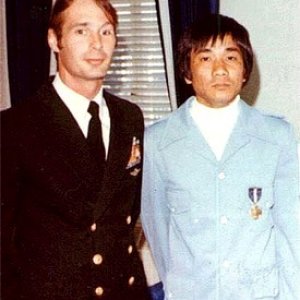 T. Norris with Nguyen Van Kiet