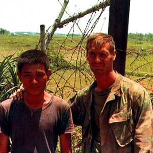 Nguyen Van Kiet with Lt T. Norris