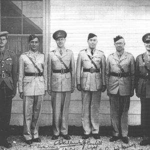 Senior Staff of STS 103 (Camp X,Canada)