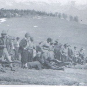 SOE training Partisans,Italy