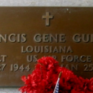 F. Guidry (grave)