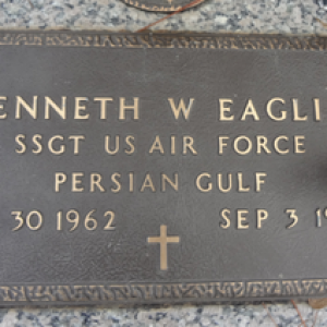 K. Eaglin (grave)