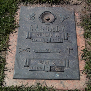 Thomas C. Cassady (grave)