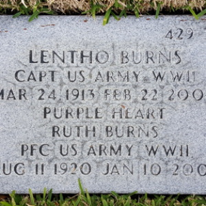 Lentho Burns (grave)