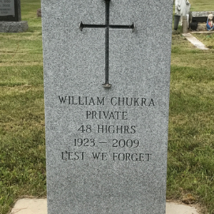 William Chukra (grave)