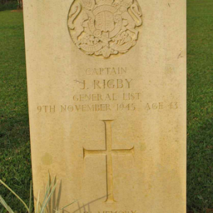 J. Rigby (grave)