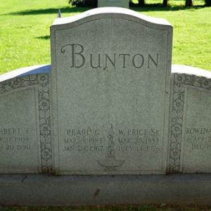Winfrey P. Bunton,Jr (grave)