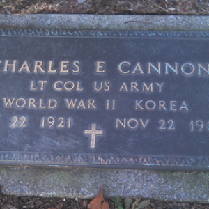 Charles E. Cannon (grave)