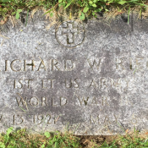 Richard W. Riff (grave)