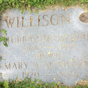 Murray M. Willison (grave)