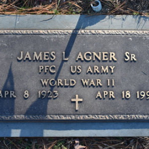 James L. Agner (grave)