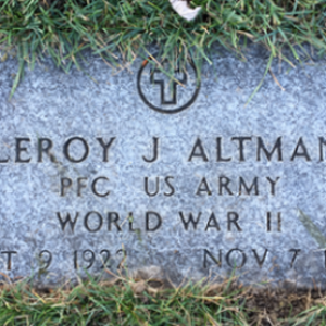 Leroy J. Altman (grave)