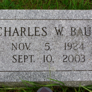 Charles W. Baun (grave)