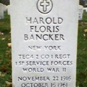Harold F. Bancker (grave)