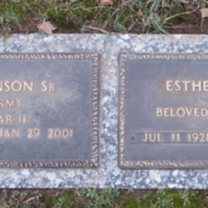 Olen W. Benson (grave)