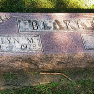 Raymond K. Blake (grave)