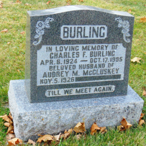 Charles F. Burling (grave)