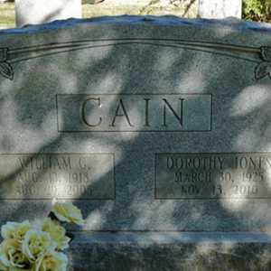 William G. Cain (grave)