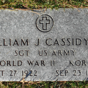 William J. Cassidy,Jr (grave)
