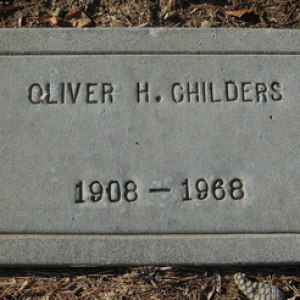 Oliver H. Childers (grave)