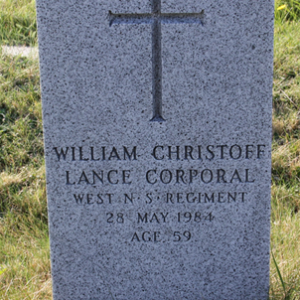 William Christoff (grave)