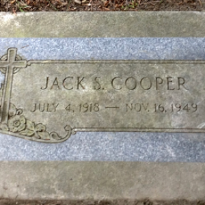 Jack S. Cooper (grave)
