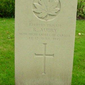 R. Aubry (grave)