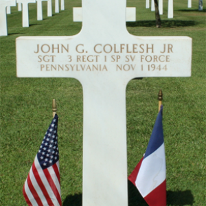 J. Colflesh,Jr (grave)