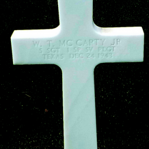 W. McCarty (grave)