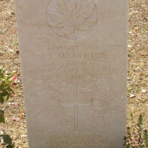 J. Middleton (grave)