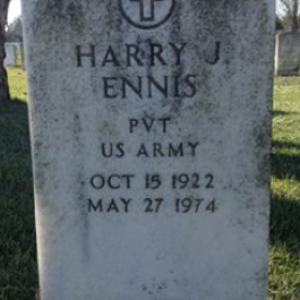 Harry J. Ennis (grave)