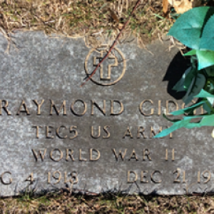 Raymond Gidge (grave)