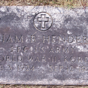 William B. Henderson (grave)