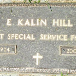 Emil K. Hill (grave)