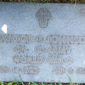 Elwood E. Johnson (grave)