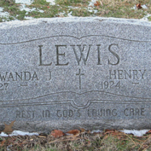 Henry O. Lewis (grave)
