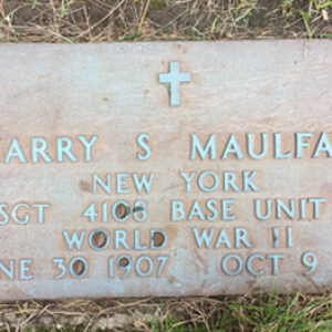 Harry S. Maulfair (grave)