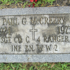 Paul G. McCreery (grave)