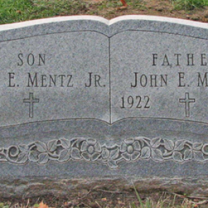John E. Mentz (grave)