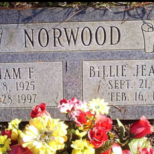 William F. Norwood (grave)