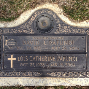 David J. Pafundi (grave)