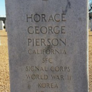 Horace G. Pierson (grave)